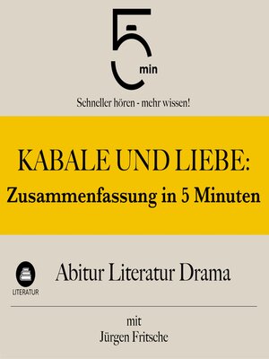 cover image of Kabale und Liebe